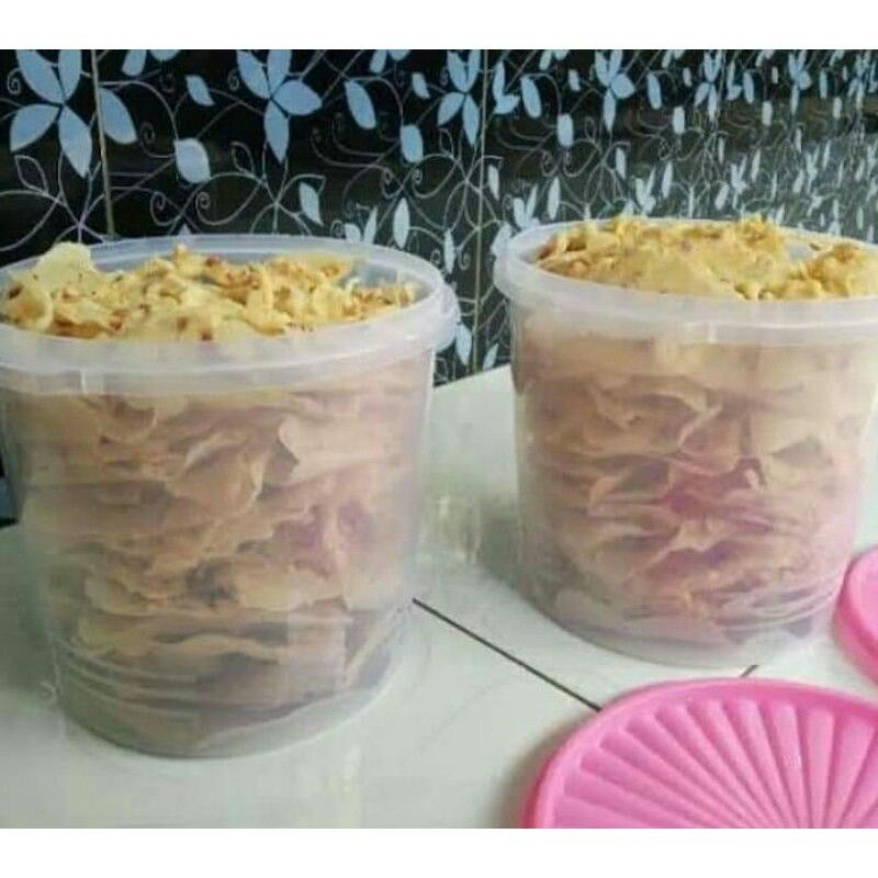 

peyek kacang hijau toples ukuran 5 liter