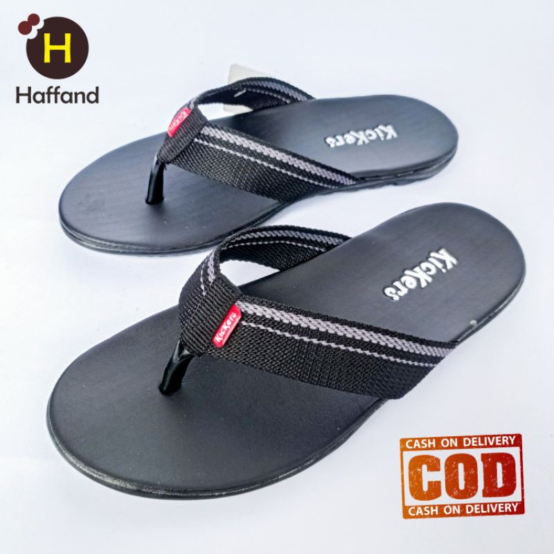 Sandal jepit pria bisban casual murah/Sendal pria kekinian keren terbaru