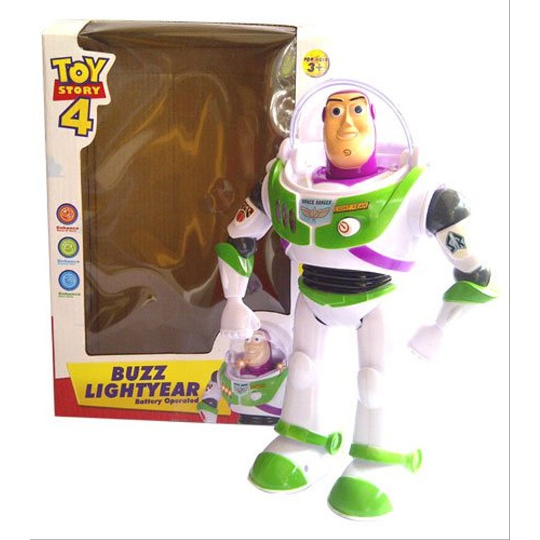 D'BEST -  ACTION FIGUR ROBOT BUZZ LIGHTYEAR ADA SUARA DAN LAMPU - EJ889