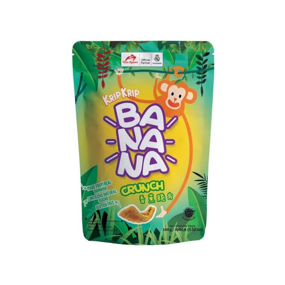 

KripKrip Banana Crunch 100gr - KripKrip Snack