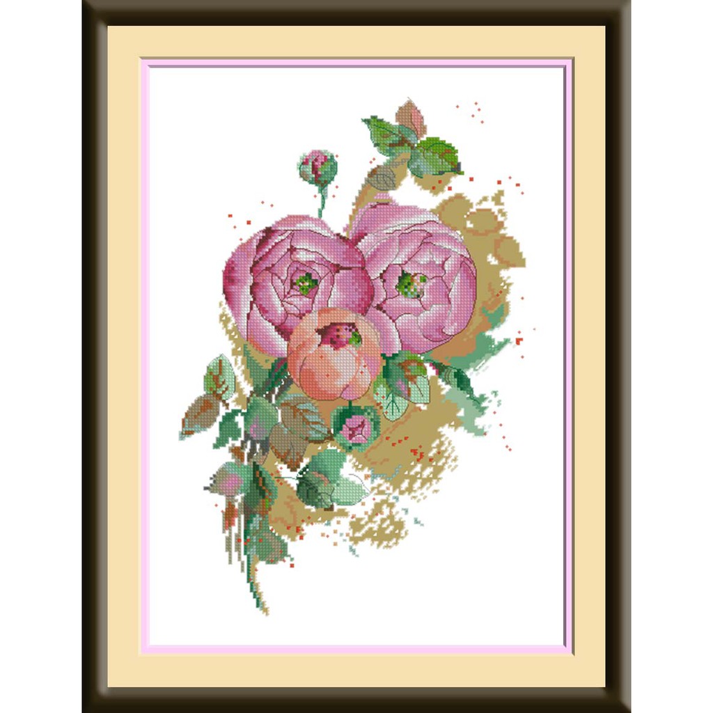 paket kristik bunga 40163(kristik modern)