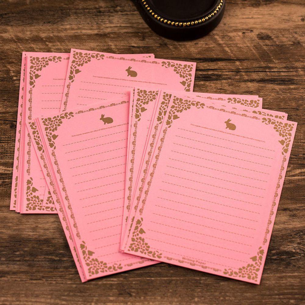 Kertas Tulis Agustina Set Laciness 8lembar Alat Tulis Sekolah Perlengkapan Kantor Wishes Letter Paper