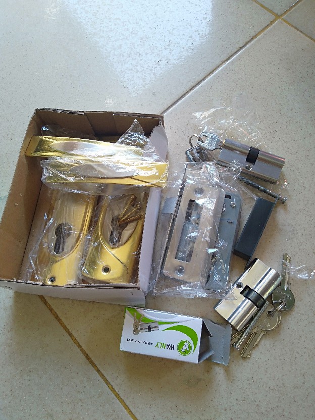 Kunci Pintu Kecil / Handel Pintu Kecil / Handle Pintu Rumah 5002 Cp Gp / 5007 Cp Gp