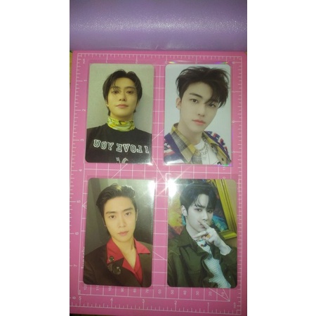 Photocard NCT official, Jaehyun Classic, Jaehyun sticky, Kun jewel case, Jaemin hot sauce crazy ver