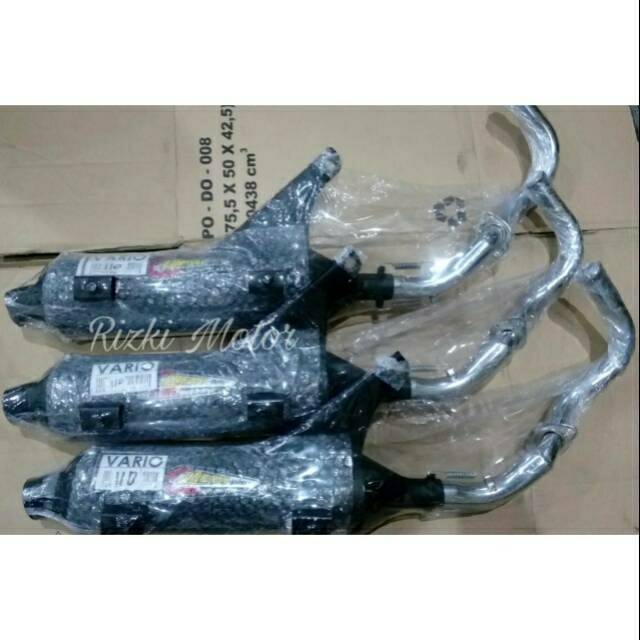 Knalpot Tsukigi Vario 110 Karbu / Vario Tekno Karbu