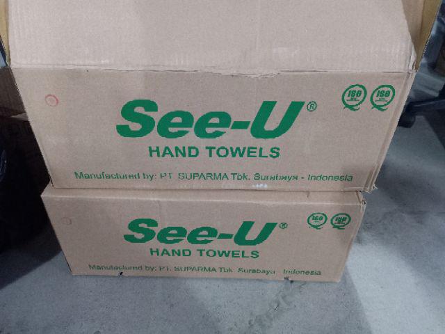 Tisu Hand Towel See U / Tisu Wastafel Dusan Khusus Gosend