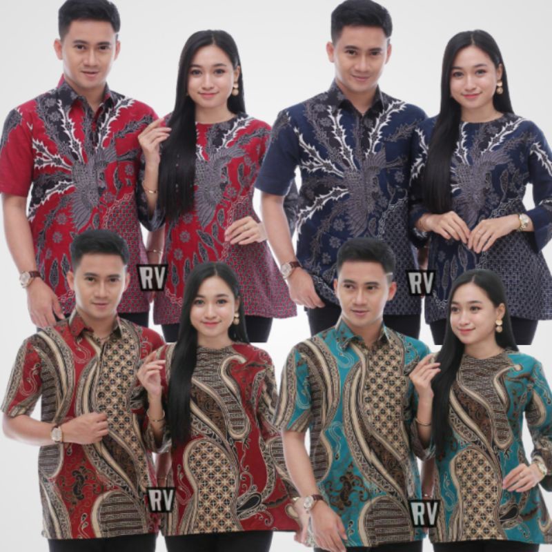 Maura Couple - Sania Ruffle Batik Couple Ori Ndoro Jowi Garansi Termurah Shopee -  BATIK MODERN SOLO