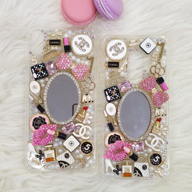 Case iphone 14 Mirror Set Case Handmade bling case All type Hp made by order Case Samsung A52