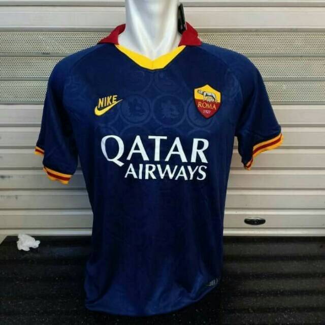 JERSEY BOLA AS ROMA 3RD 2019/2020 GRADE ORI