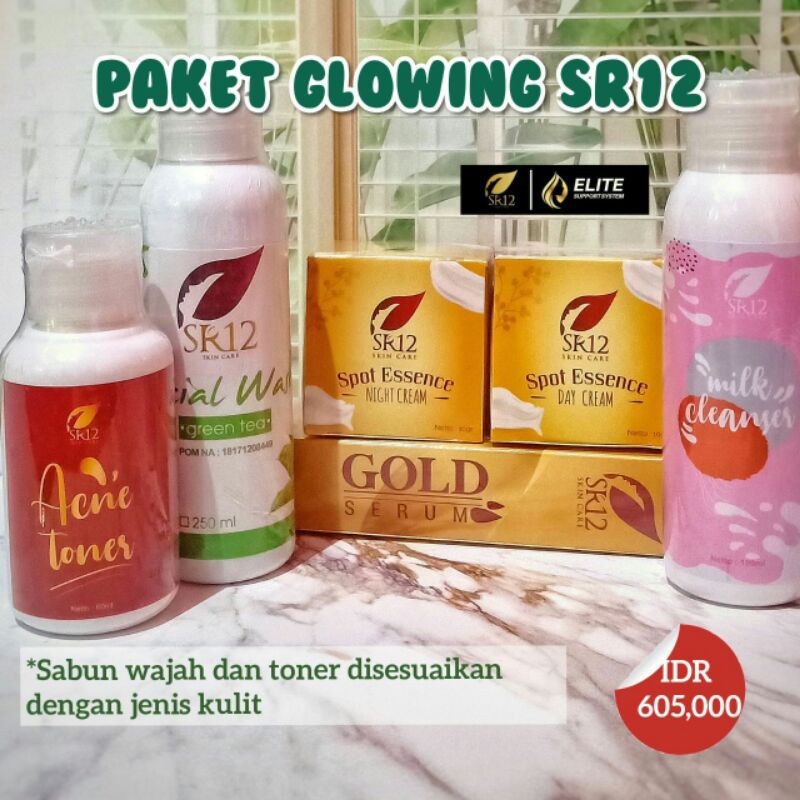 PAKET GLOWING SR12