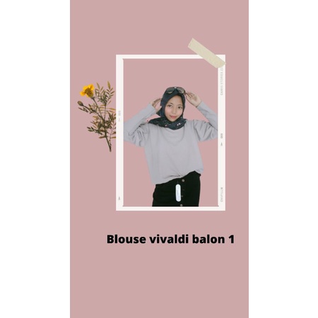 BLOUSE BALON / BLOUSE VIVALDI