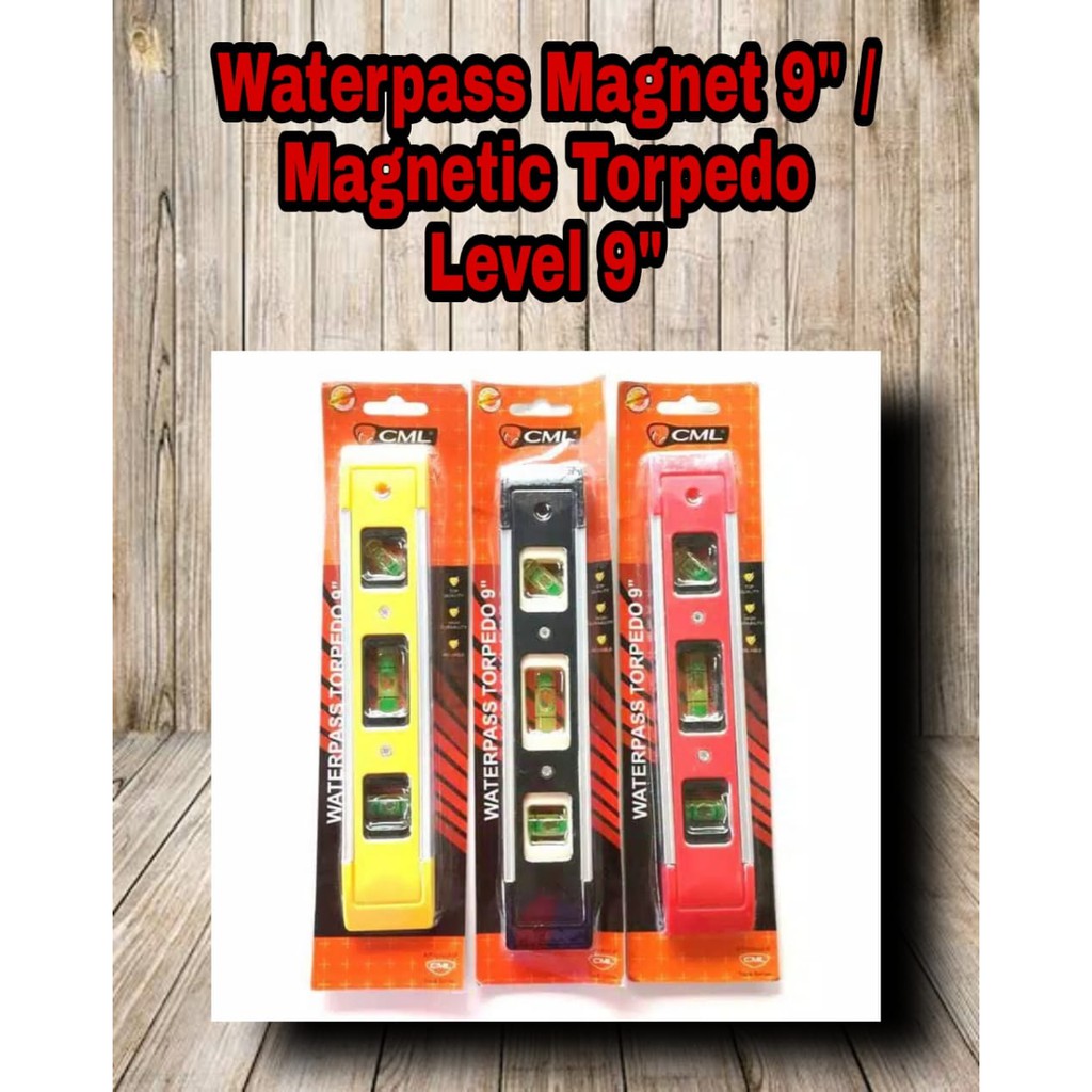 

Waterpass Magnet 9" / Magnetic Torpedo Level 9