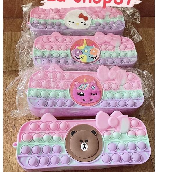 

오 kotak pensil pop it rainbow Kekinian
