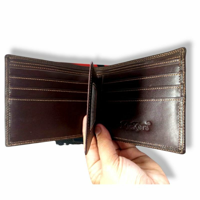 Dompet Kulit Pria Asli kulit sapi Kickers ( 100% Full Kulit Sapi Asli ) TANPA KAIN FURING