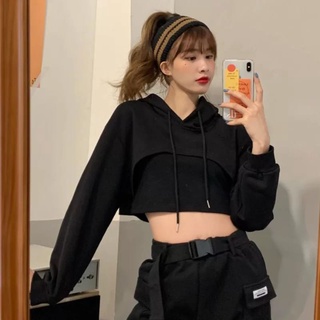 hoodie crop top