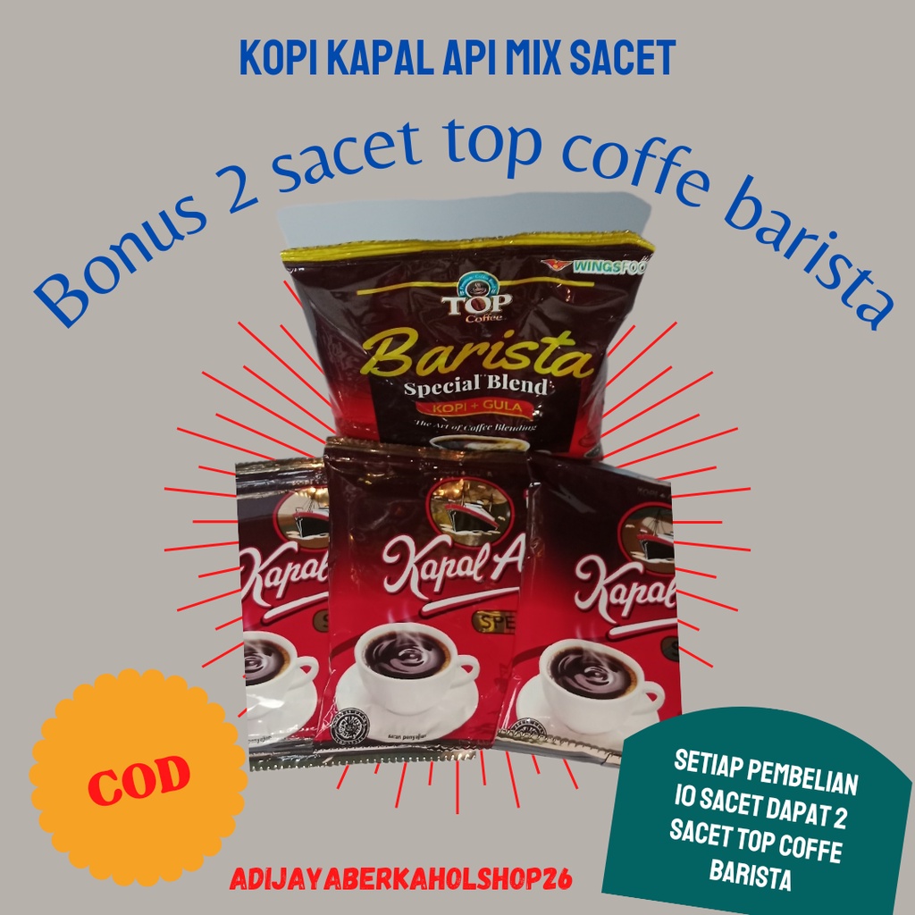 

KOPI KAPAL API SPECIAL MIX 10 SACHET