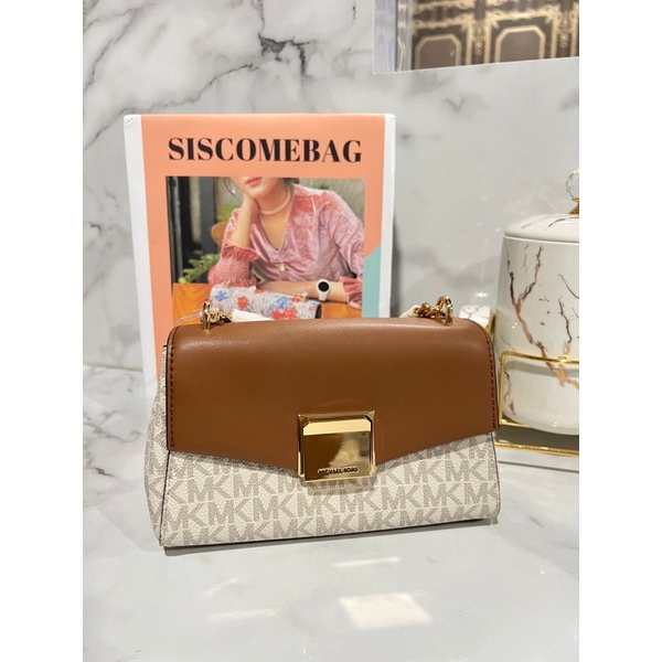 MK lita small crossbody vanilla