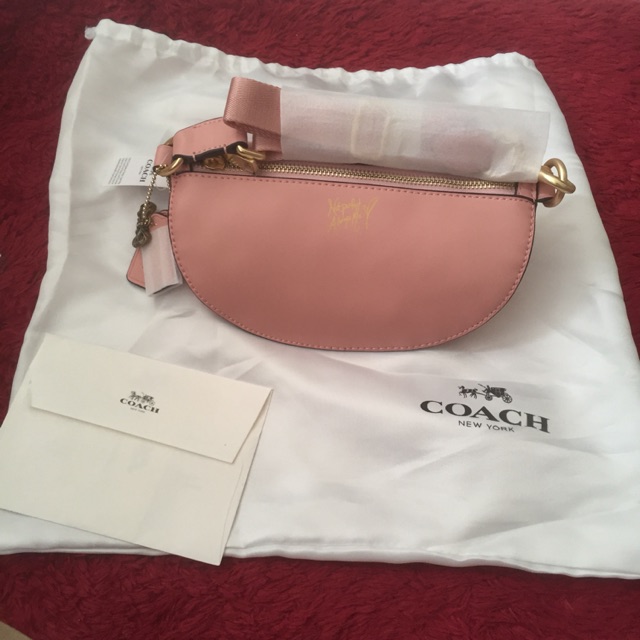 Tas waist bag coach x selena gomez