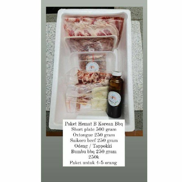 

PAKET HEMAT KOREAN BBQ UNTUK 5 ORANG
