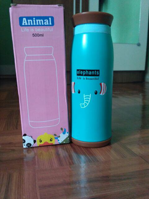 Sekilo Muat 4pcs Termos Animal 500ml