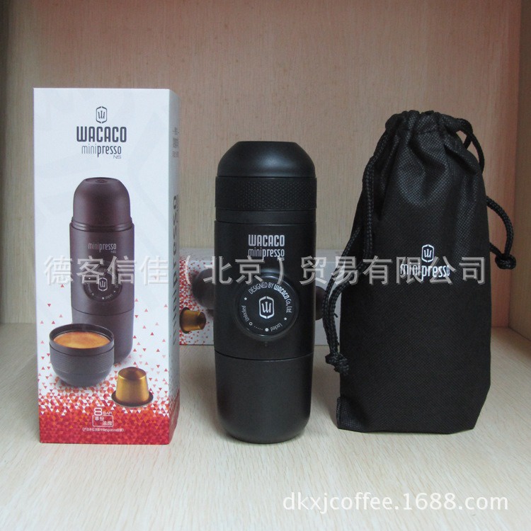 Wacaco MiniPresso Portable Espresso Maker / NanoPresso Barista Kit