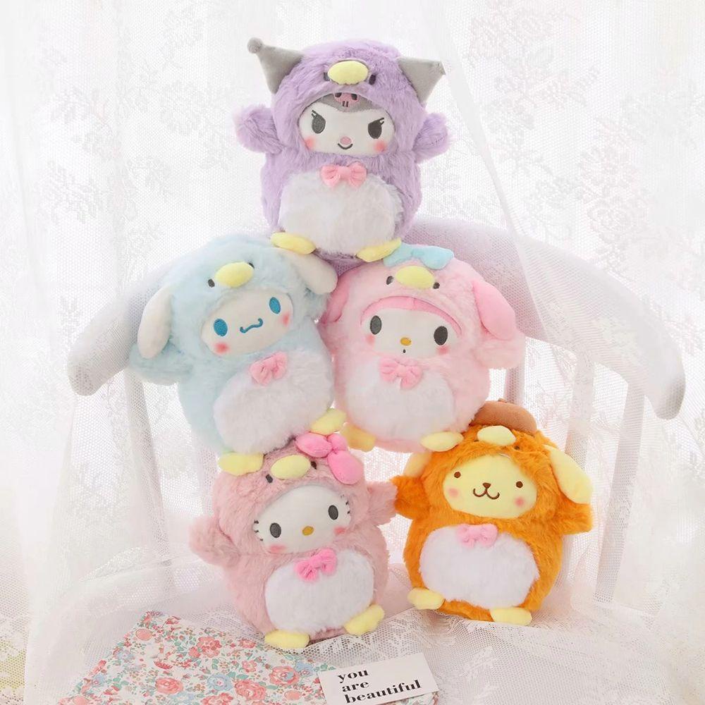 Lanfy Mainan Mewah Kawaii Plush Doll Kartun Cinnamoroll Anak Hadiah Kuromi Boneka Mainan Boneka Boneka