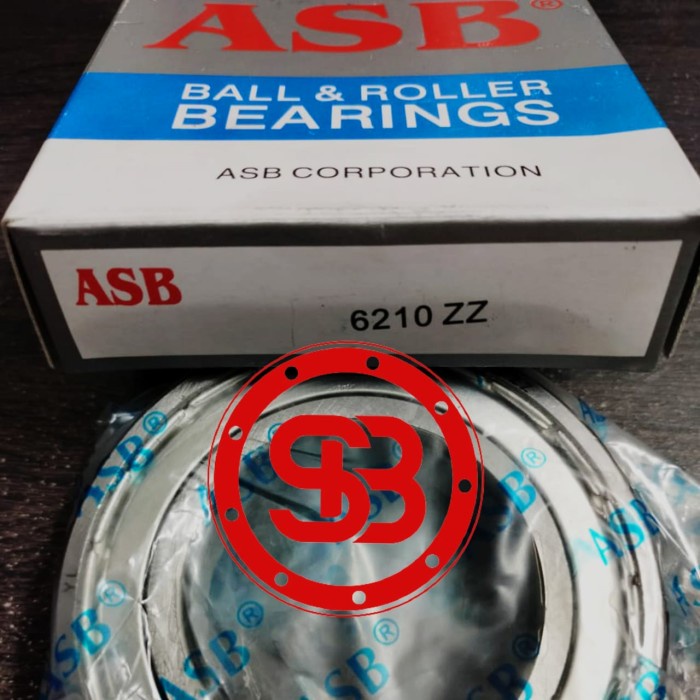 Bearing / Laker / Laher 6210 ZZ ASB