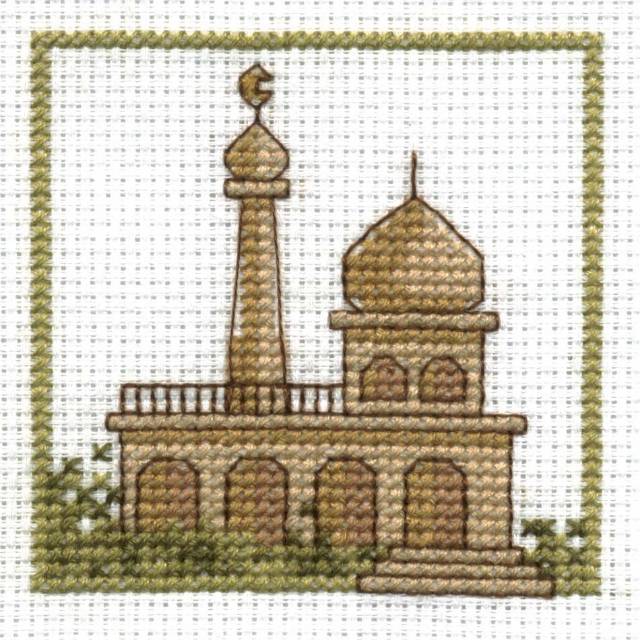 Crosstitch Point Paket Kristik LEBARAN - MASJID dari CROSSTITCH POINT