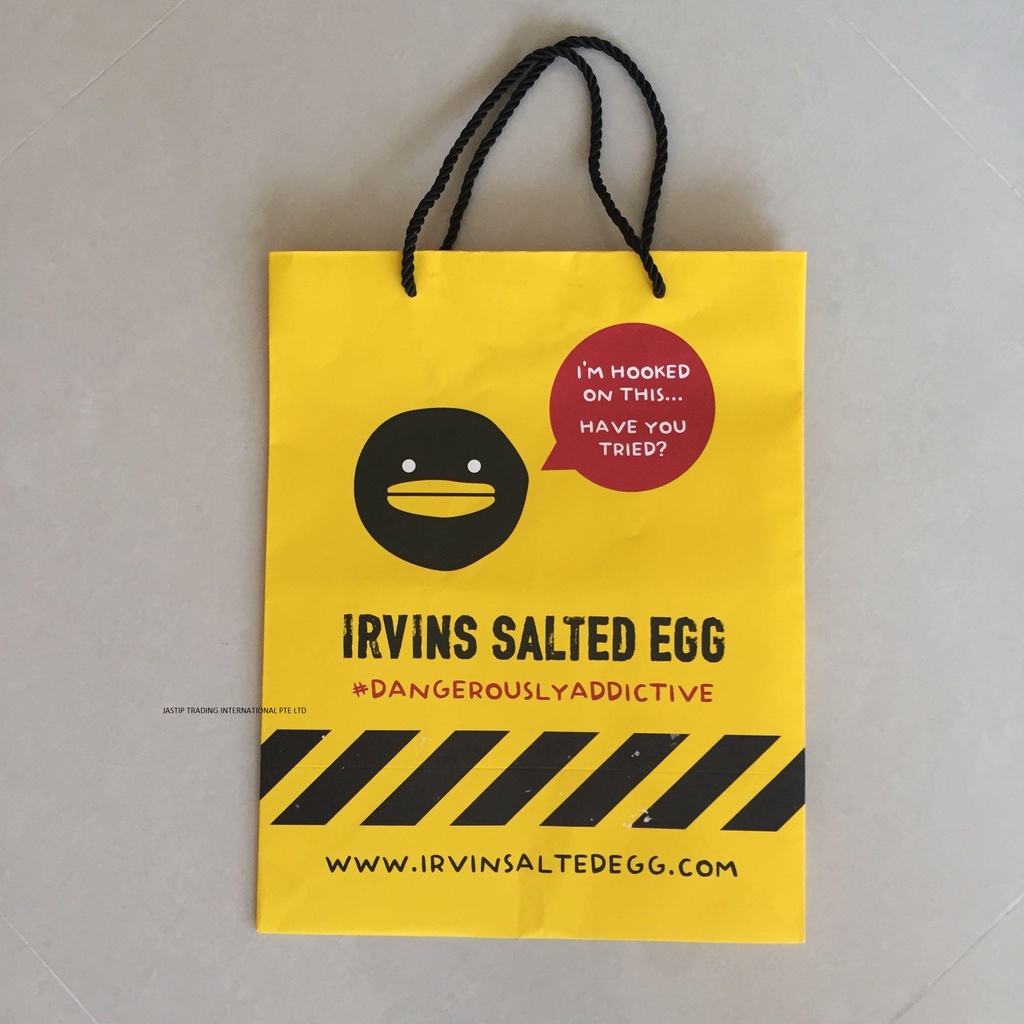 

[READY] ORIGINAL SG BRANDED PAPERBAG IRVINS / GARRETT
