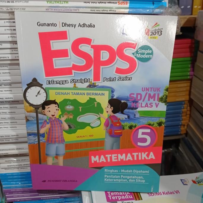 

ESPS MATEMATIKA KELAS 5 SD ERLANGGA REVISI Star Seller Termurah