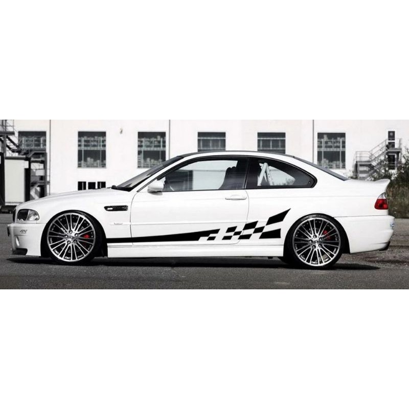 sticker mobil cutting stiker list body samping mobil Honda Civic Corolla Accord sedan Vios universal