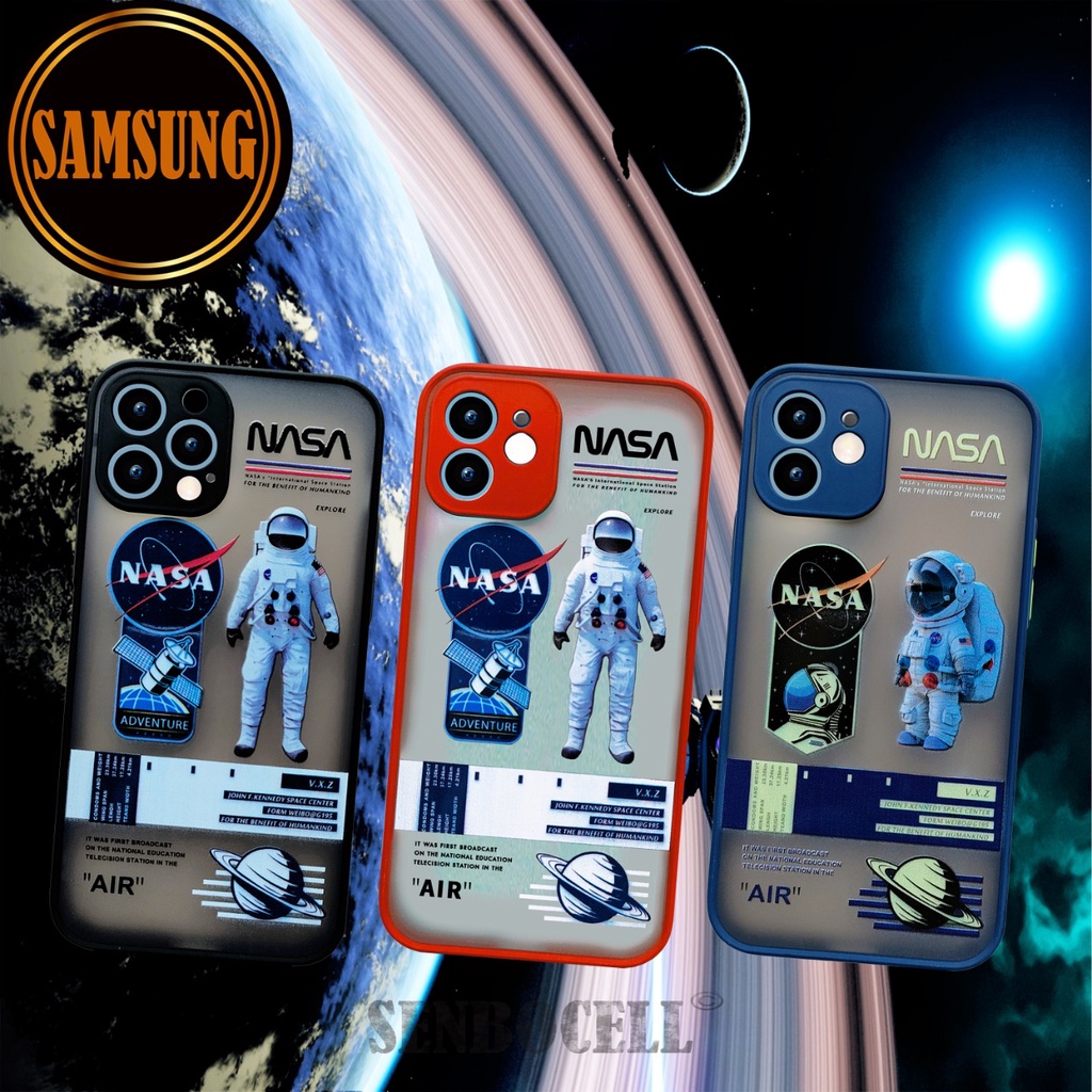 Case Motif Nasa 3D For Samsung A32 A02 J7 PRIME J6+ J2 PRIME A12 J7 PRO
