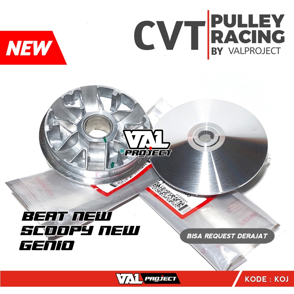 Pulley Custom Pulley Rumah Roller Custom Puli Racing Custom BEAT 2020 GENIO SCOOPY 2021 Kode KOJ