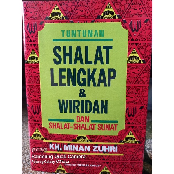 Buku Tuntunan Shalat Lengkap Dan Wiridan KH Minan Zuhri Kudus
