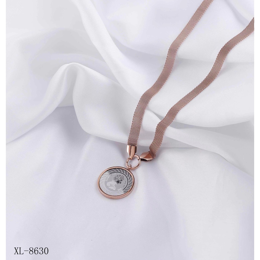 Set Titanium Perhiasan Kalung/Gelang Permata Fashion Jewellery 8630,3204