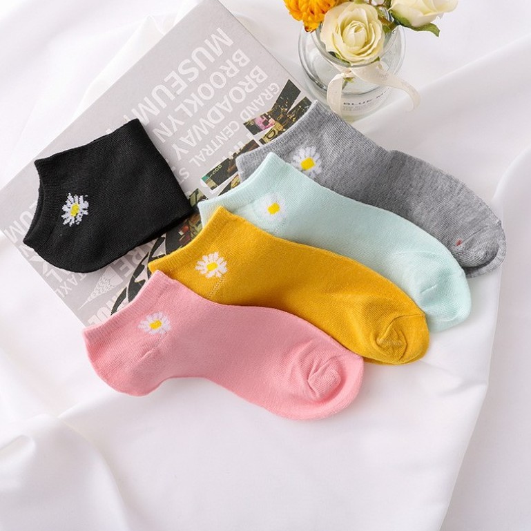 PA Kaos Kaki Wanita BUNGA DAISY Fashion Anak / Dewasa Kaoskaki GGSOX IMPORT MURAH SS101