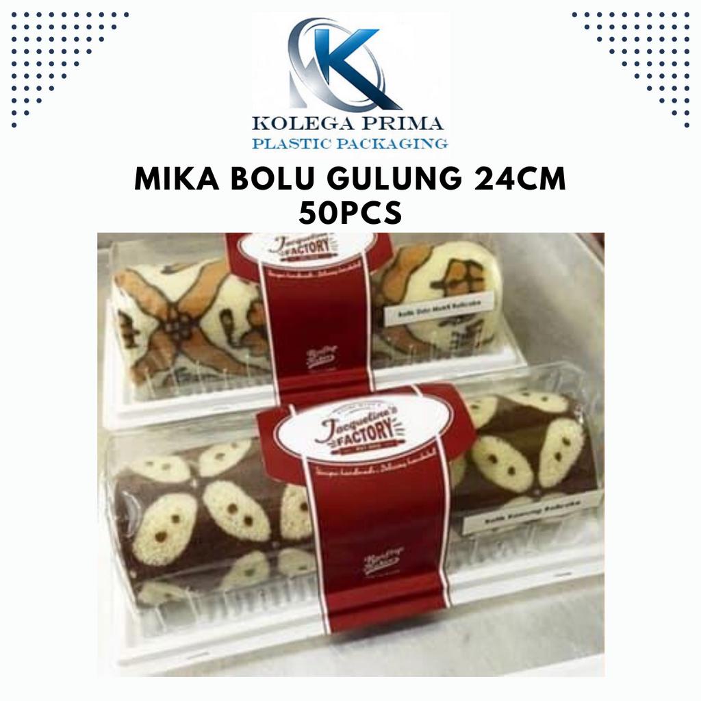 MIKA BOLU GULUNG 24CM/ BGT 24/ MIKA KUE BOLU MURAH ISI 50PCS