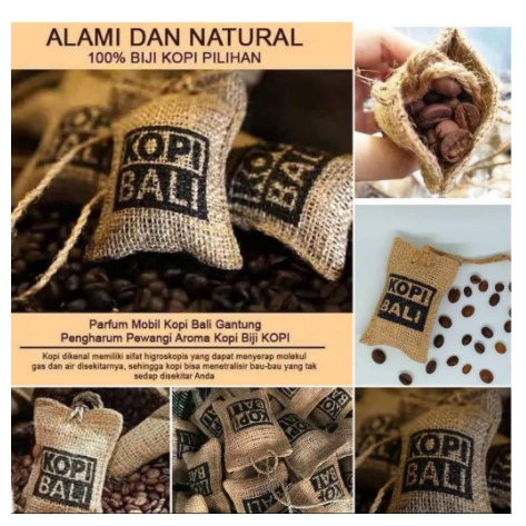 PENGHARUM MOBIL DAN PEWANGI RUANGAN AROMA BIJI KOPI