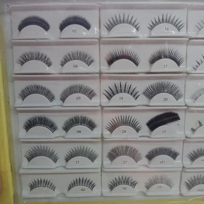 Bulu Mata Palsu Aiglow / Eyelash Aiglow Lusinan(Grosir)