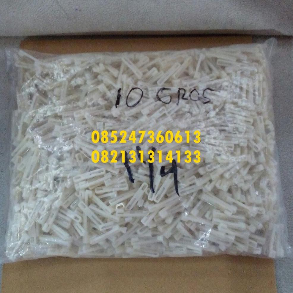 

Peniti Bross Peniti Nama Dada Acrylic Name Tag Pin 3 cm 10 gros