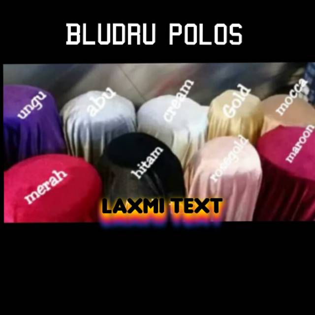 Kain Bludru polos / bahan beludru polos/ cocok untuk dress,gaun,tunik,dll TERMURAH