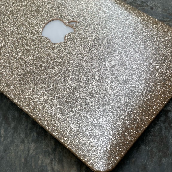 Macbook Case GLITTER GOLD