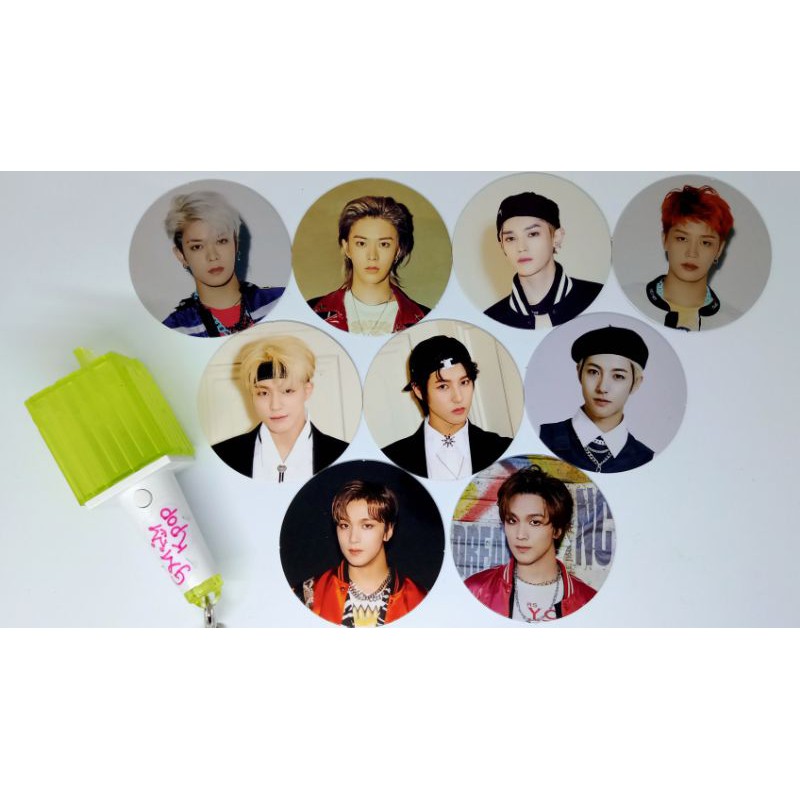 NCT FINAL ROUND PUNCH ALBUM PHOTOCARD yuta renjun haechan jeno taeyong taeil cc