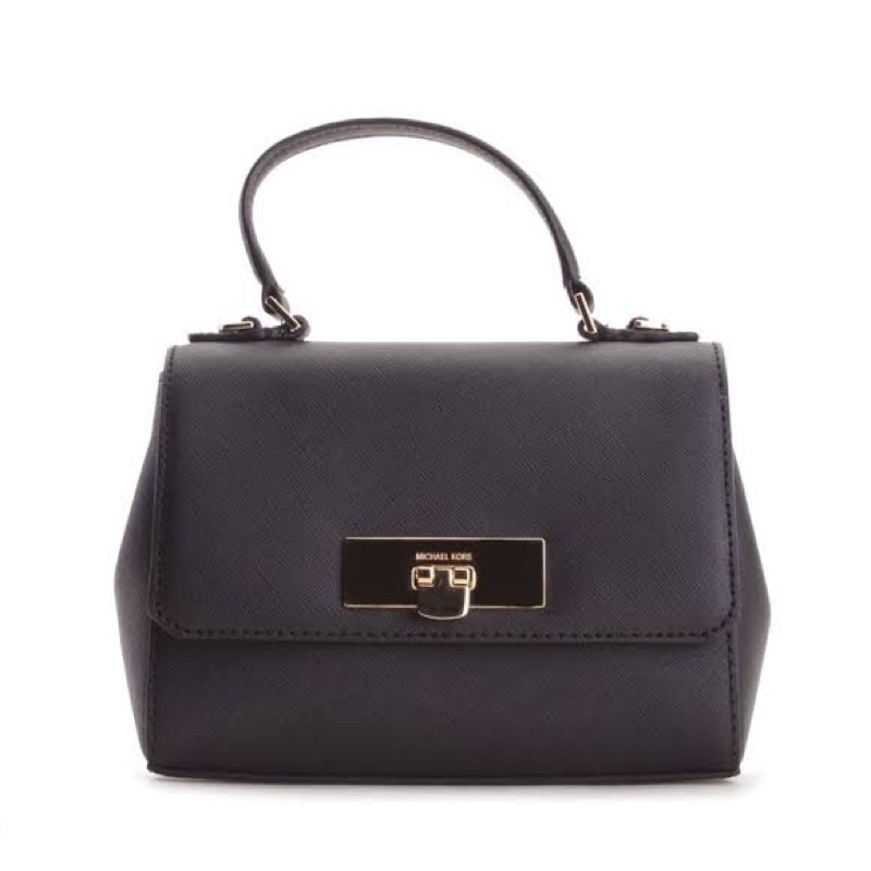 TAS MICHAEL KORS ORIGINAL - MK CALLIE SATCHEL LEATHER AUTHENTIC ASLI ORIGINAL BRANDED BAG SLINGBAG K