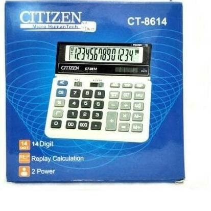 

Terbaik! Kalkulator Dagang 14 Digit Citizen CT-8614