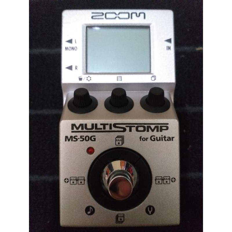 Efek gitar zoom ms50g ms 50 g