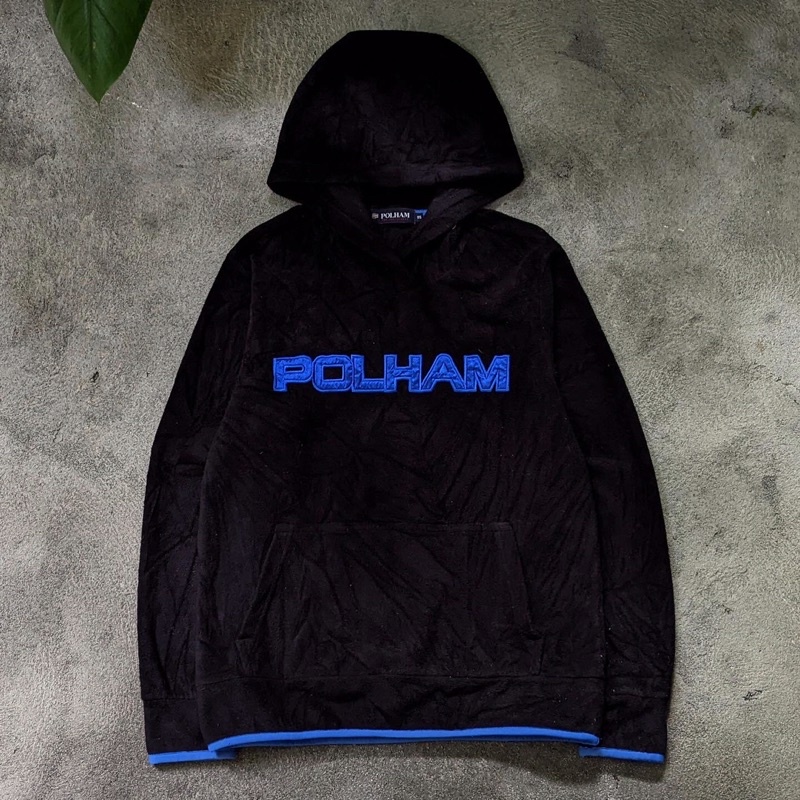 Polham Sherpa fleece hoodie SIZE 95 / M ( P65 x L51 ) HARGA 135 000 ,-