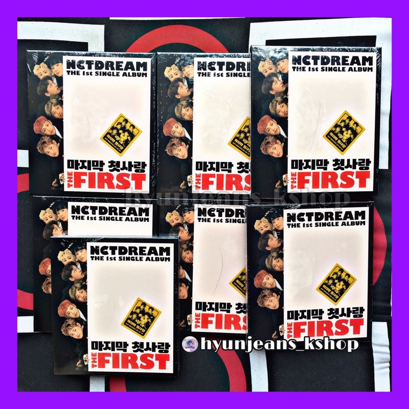 [READY STOCK] NCT DREAM The 1st Single Album - THE FIRST / MY FIRST AND LAST (MFAL) NCTDREAM dreamie