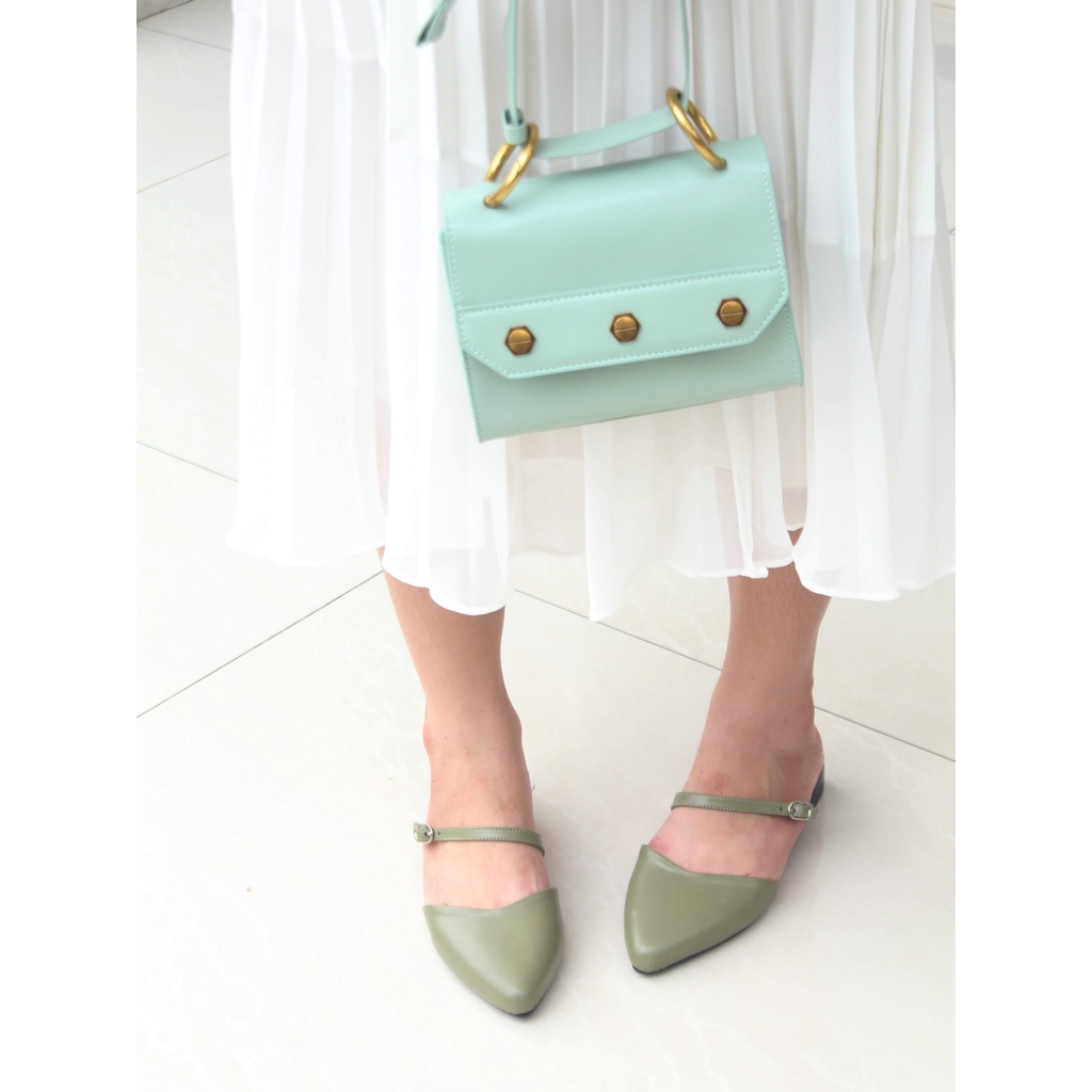 [7.7 Boombastis Sale⚡] - SANDAL WANITA FAIRIES PIXIE FS008 MULES SANDALS