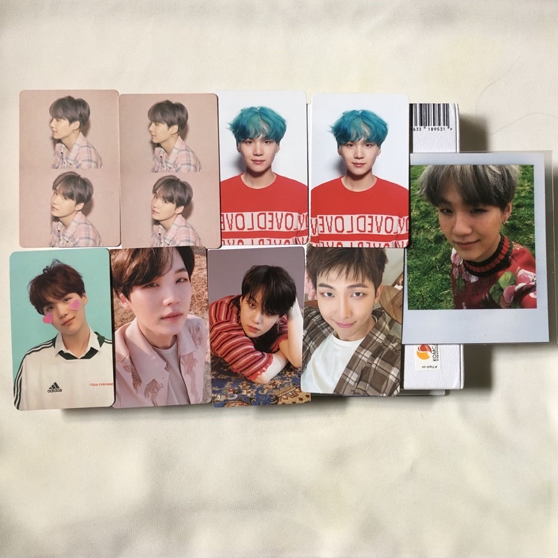 BTS Suga Yoongi Persona 1, TEAR Y O, Answer F, Young Forever, Her V, BE Ess PC rpc RM Namjoon